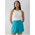Elastic Drawstring Shorts