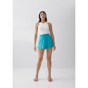 Elastic Drawstring Shorts