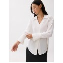 Notch Collar Blouse