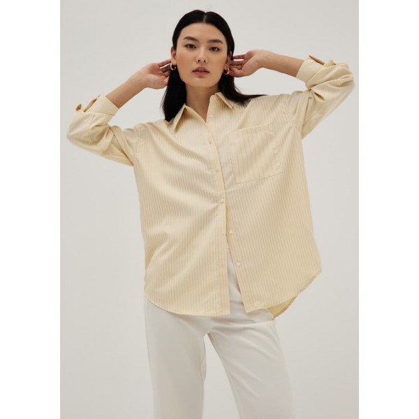 Striped Oversized Top