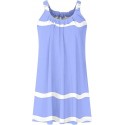 Funny Striped Sundress for Women 2024 Summer Casual Sleeveless Tunic Mini Dress Trendy Loose Fit Tank Dresses